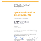 SAP Hosting Partner (Advanced)
